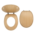 FERRO - Capac WC MDF/decor bambus