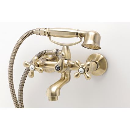 FERRO - Set baterie de cadă ANTICA RETRO, bronz