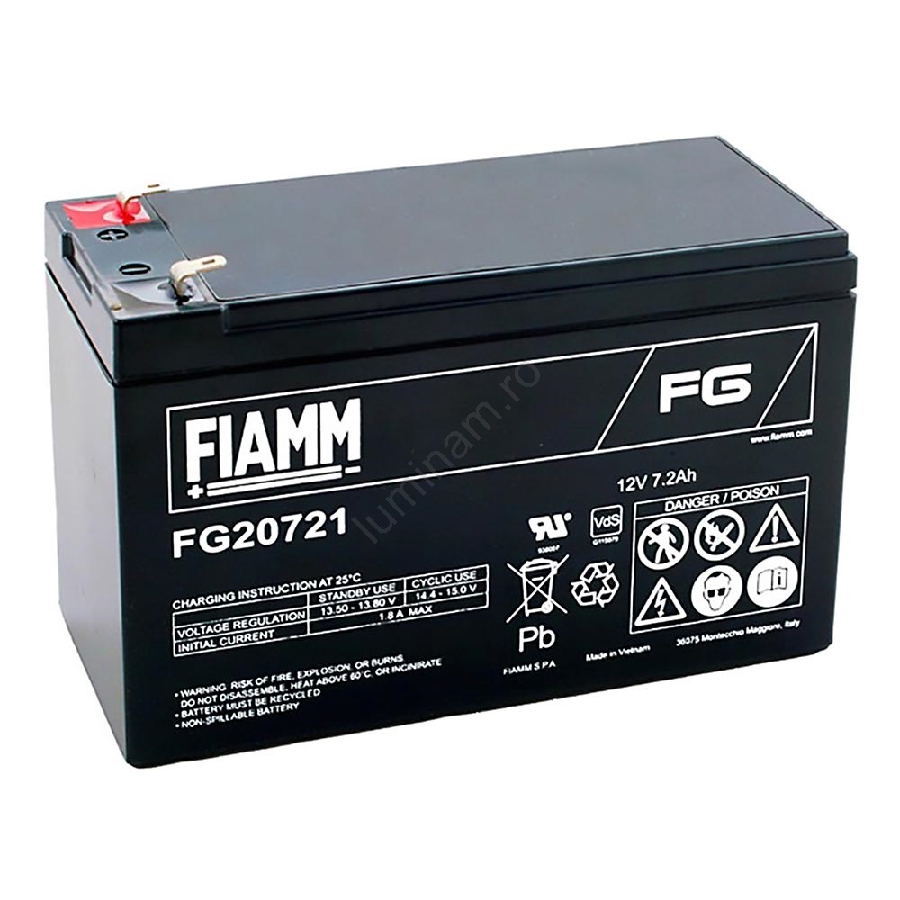 Аккумулятор fiamm fg 20721