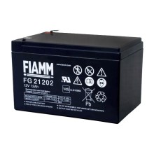 Fiamm FG21202 - Acumulator cu plumb 12V/12Ah/faston 6,3mm