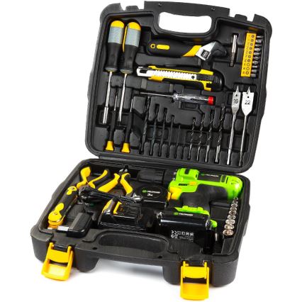 Fieldmann - Bormașină cu acumulator 12 V, 1300 mAh, cu accesorii