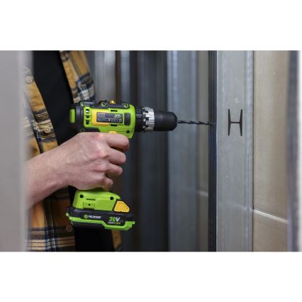 Fieldmann - Bormașină cu percuție cu acumulator 20V