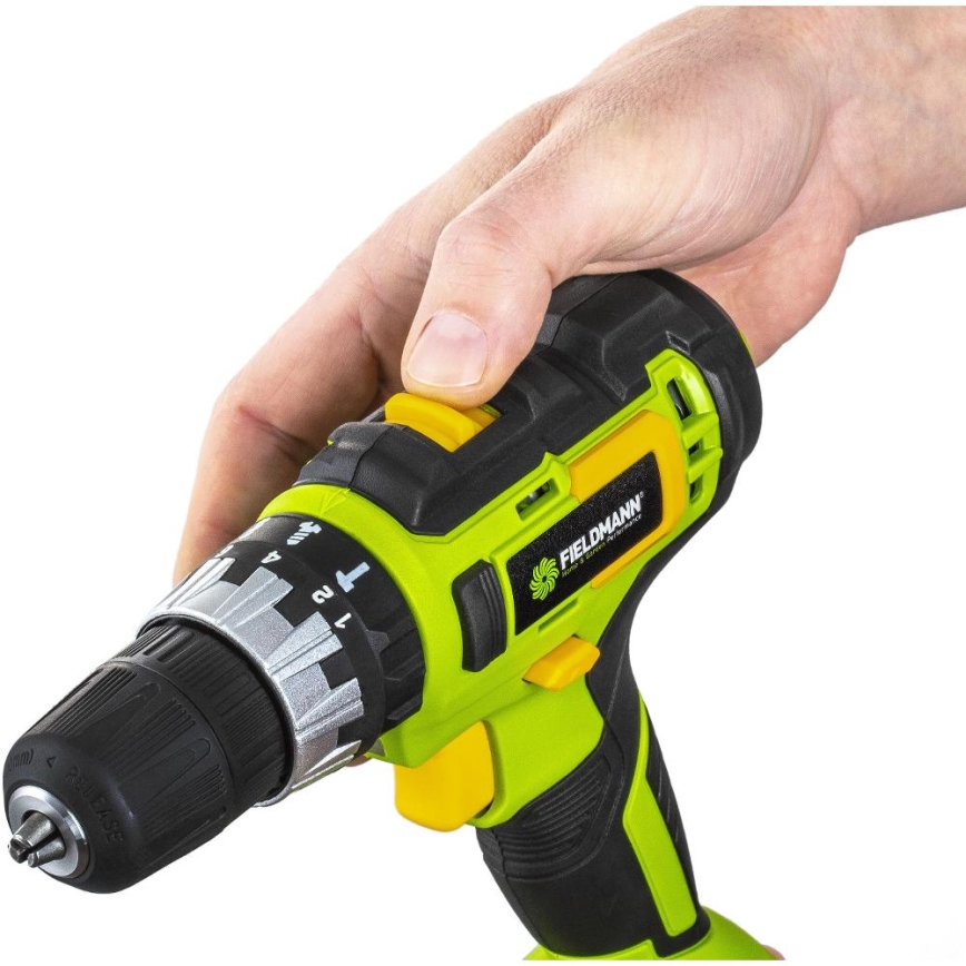 Fieldmann - Bormașină cu percuție cu acumulator 20V