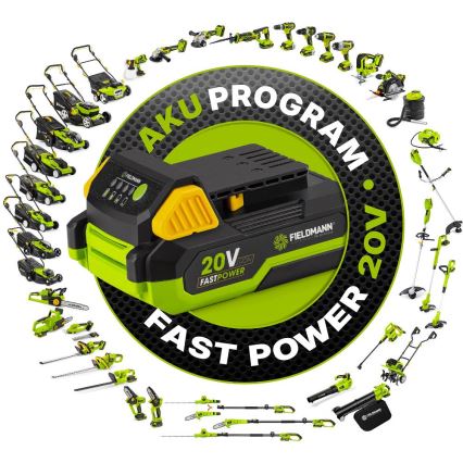 Fieldmann - Cultivator de grădină cu acumulator 20V