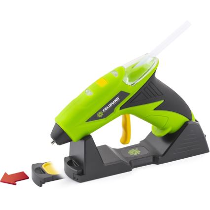 Fieldmann - Pistol cu lipici cu acumulator 4V 1500 mAh verde