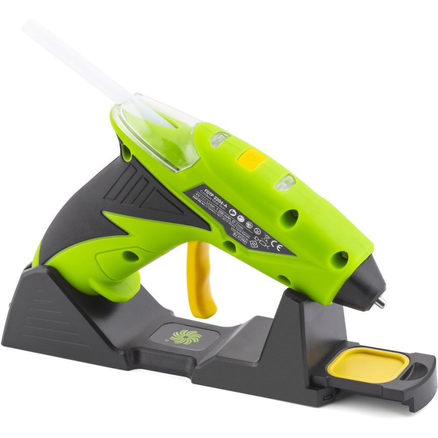 Fieldmann - Pistol cu lipici cu acumulator 4V 1500 mAh verde