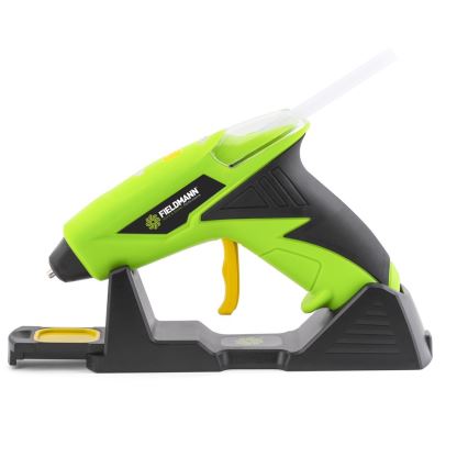 Fieldmann - Pistol cu lipici cu acumulator 4V 1500 mAh verde
