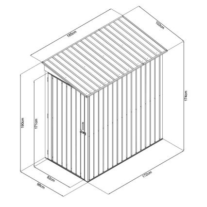 Fieldmann - Șură de grădină