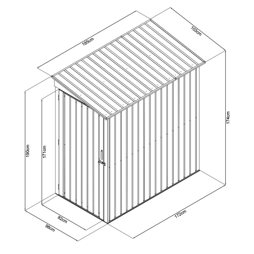 Fieldmann - Șură de grădină