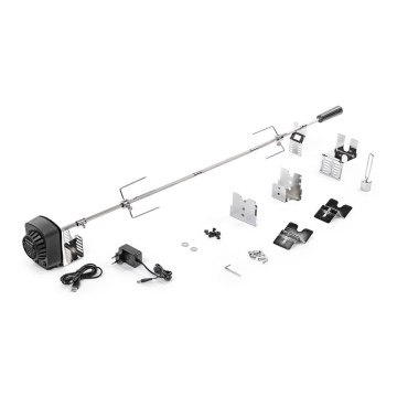 Fieldmann - Țepușă pentru grătar cu motor 230 V, din inox