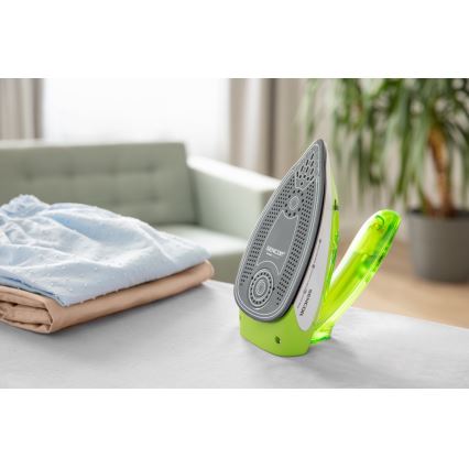 Fier de călcat cu aburi de călătorie 1100W/115V/230V verde Sencor