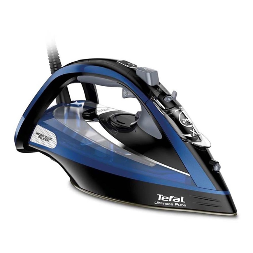 Fier de călcat cu aburi Tefal ULTIMATE PURE 3200W/230V albastru