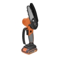 Fierăstrău electric portabil cu lanț, acumulator 2000 mAh, 21V