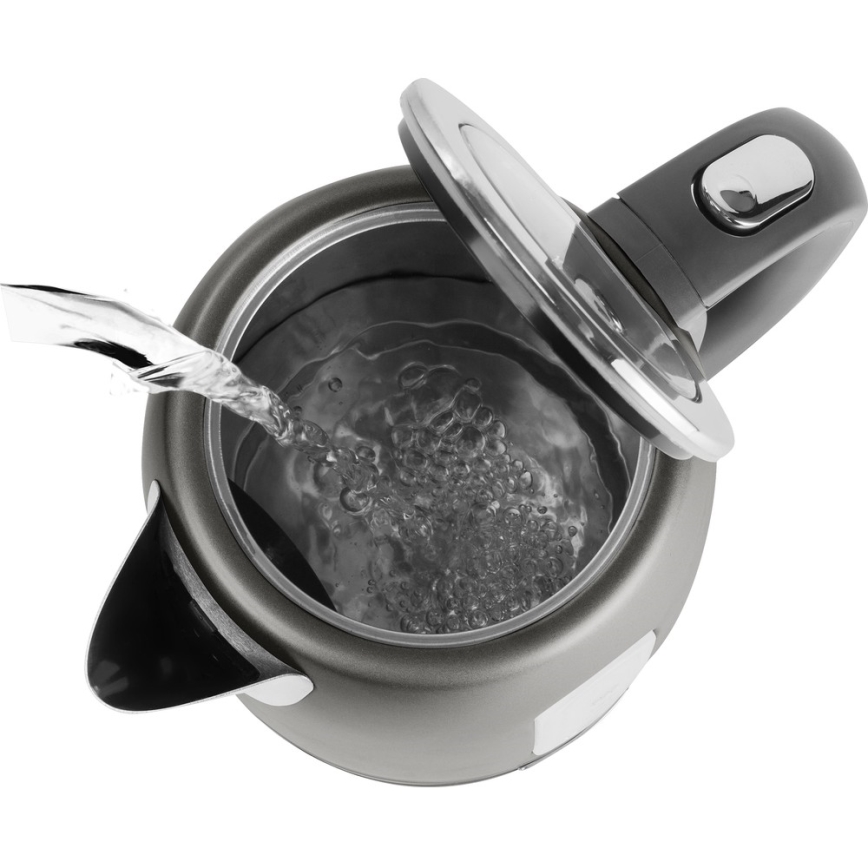 Fierbător de apă 1,7 l 2150W/230V antracit