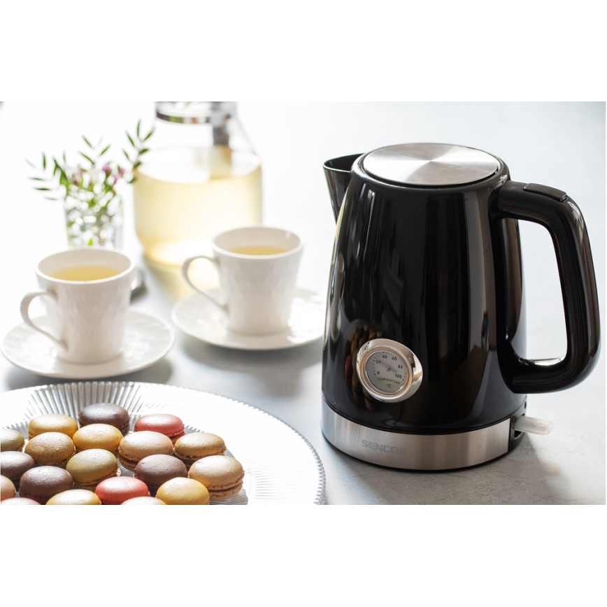 Fierbător de apă 1,7 l 2150W/230V negru Sencor