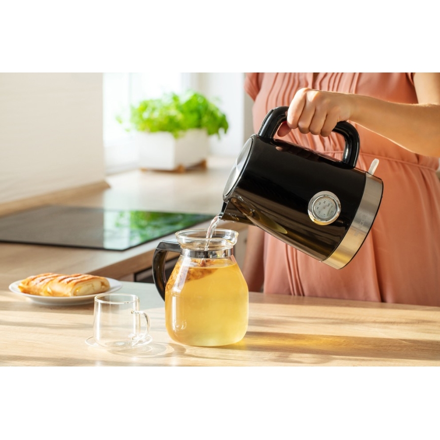 Fierbător de apă 1,7 l 2150W/230V negru Sencor