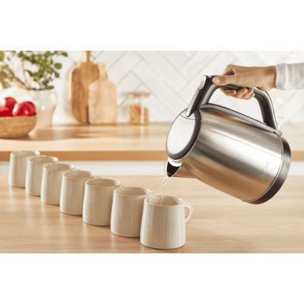 Fierbător de apă Tefal SUBITO 1,7l 2400W/230V oțel inoxidabil/negru