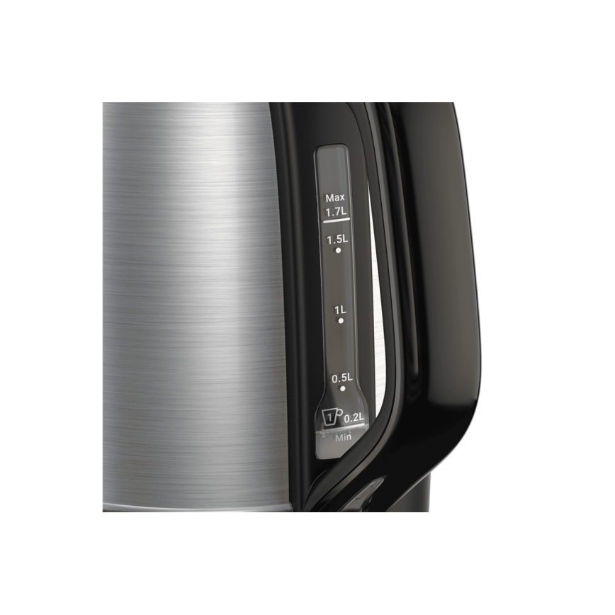 Fierbător de apă Tefal SUBITO 1,7l 2400W/230V oțel inoxidabil/negru