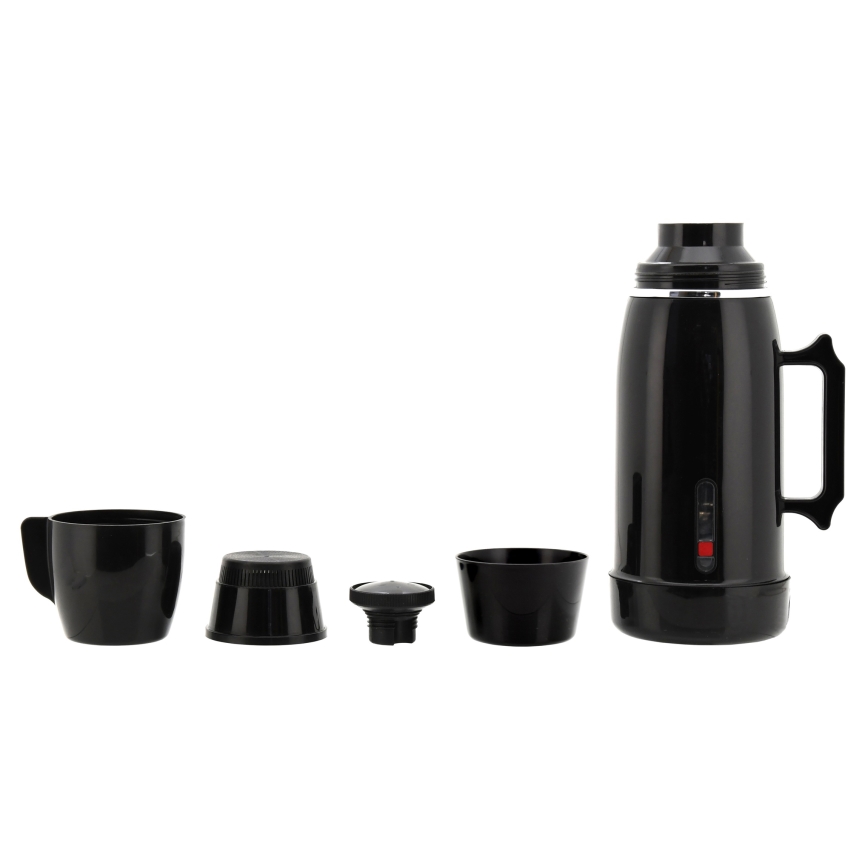 Fierbător de voiaj/termos 1 l 150W/12V negru