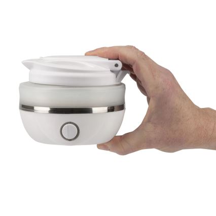 Fierbător electric pliabil COMPA 0,8 l, 820 W/230 V, alb - G3Ferrari G1016501