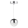 Fischer & Honsel 65001 - Lustră LED pe cablu MITRA 1xLED/5W/230V