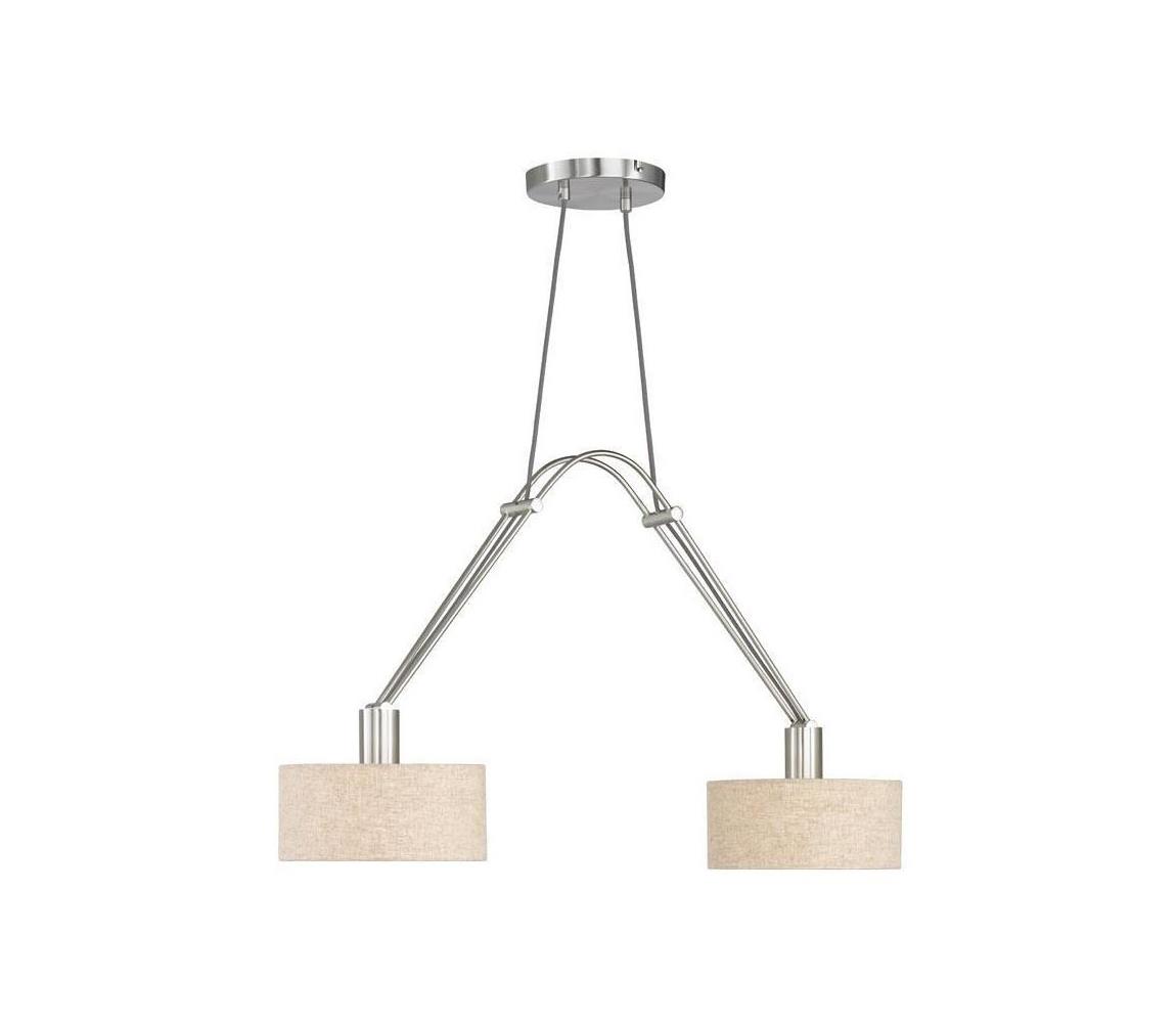 Fischer & Honsel 65170 - Lustră pe cablu FULLA 2xE27/40W/230V