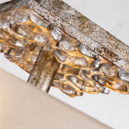 Flambeau - Plafonieră STAR 2xE27/40W/230V aurie