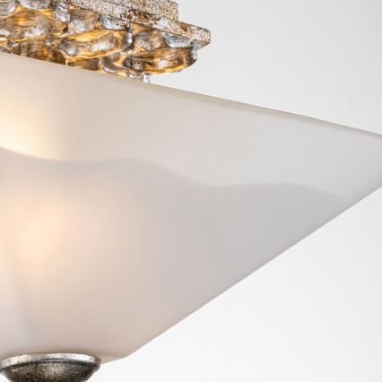 Flambeau - Plafonieră STAR 2xE27/40W/230V aurie