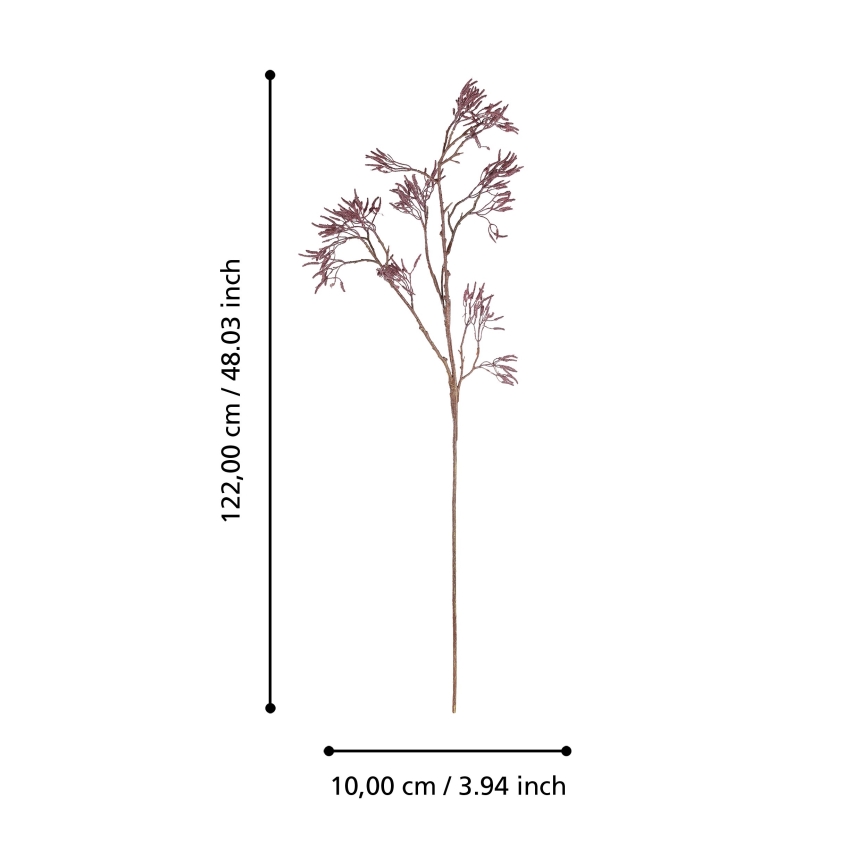 Floare artificială Eglo 122 cm mov