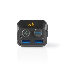 FM Transmițător auto Bluetooth/MP3/2xUSB