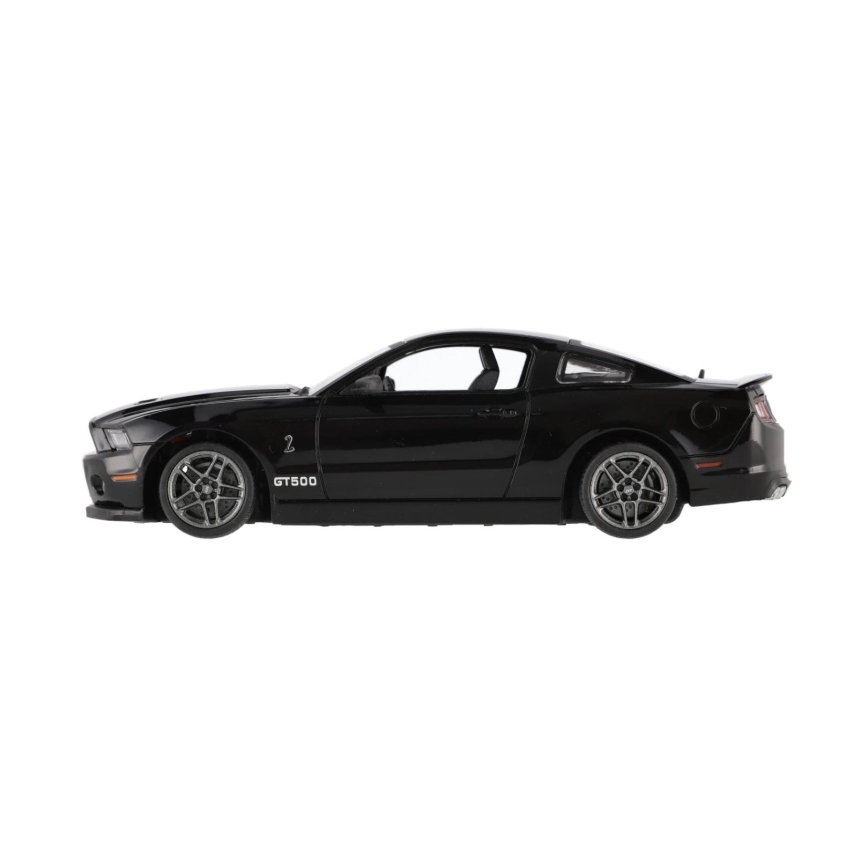 Ford Shelby GT500, mașină RC cu telecomandă, neagră, alimentare 3xAA + 2xAA