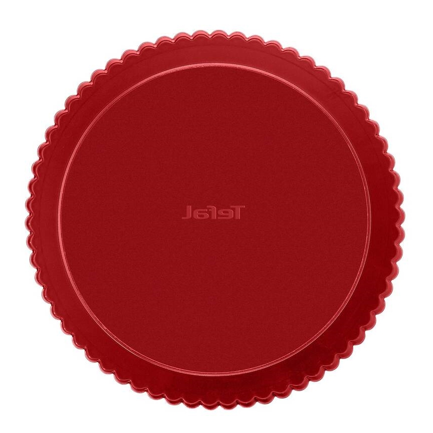 Formă de blat cu bază detașabilă DELIBAKE 28 cm roșu Tefal