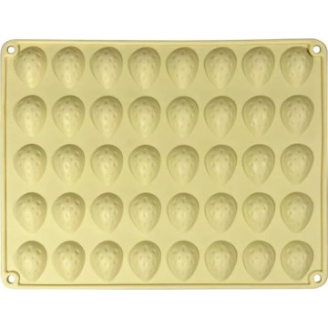 Formă de copt din silicon TORO, crem