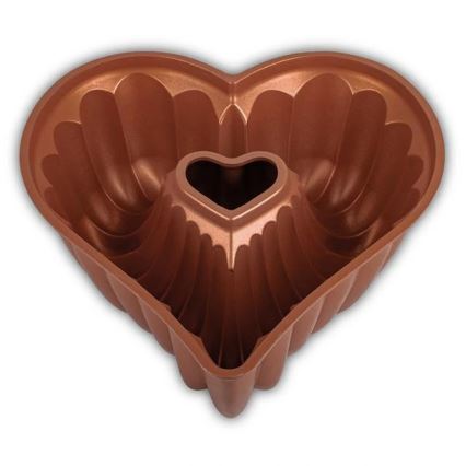 Formă pentru guguluf KITCHISIMO, inimă, cupru