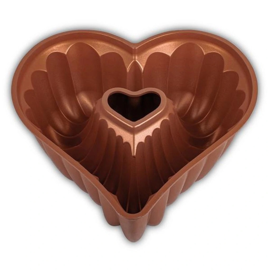Formă pentru guguluf KITCHISIMO, inimă, cupru