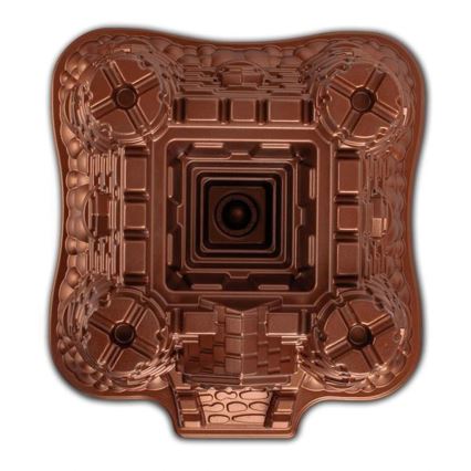 Formă pentru guguluf KITCHISIMO, model Castel — cupru