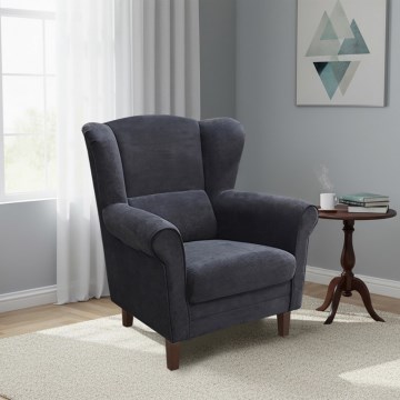 Fotoliu cu aripi GALA antracit