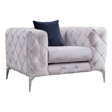 Fotoliu EUGEN, gri deschis