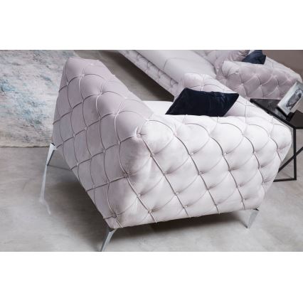 Fotoliu EUGEN, gri deschis