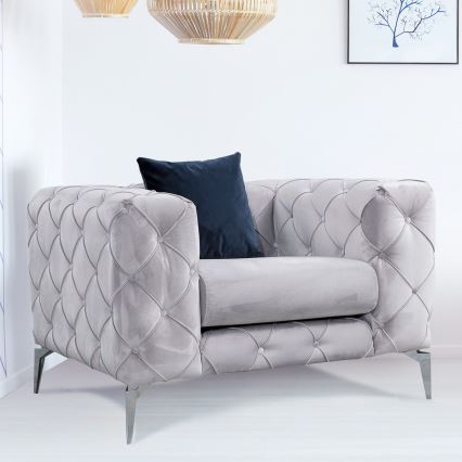 Fotoliu EUGEN, gri deschis