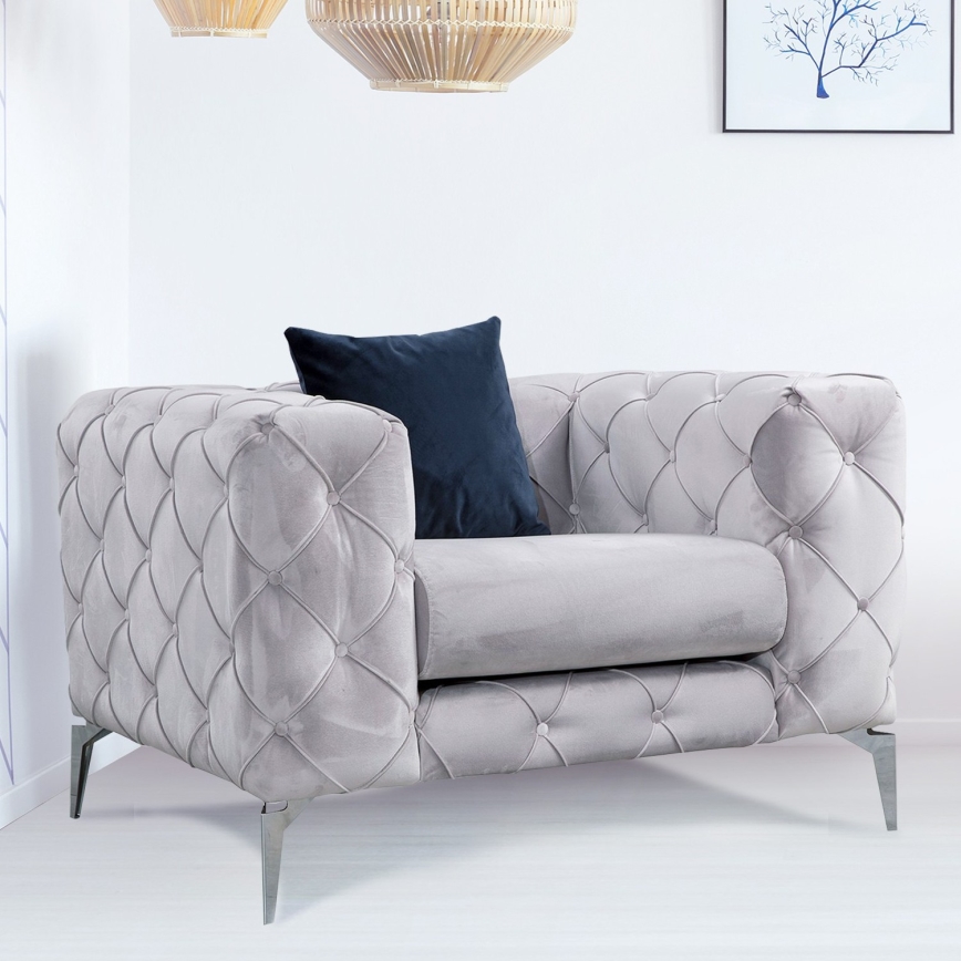 Fotoliu EUGEN, gri deschis