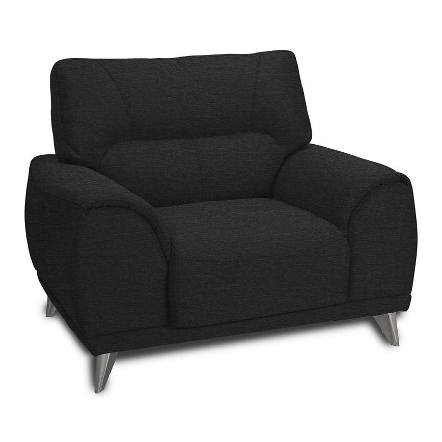 Fotoliu LIVORNO negru