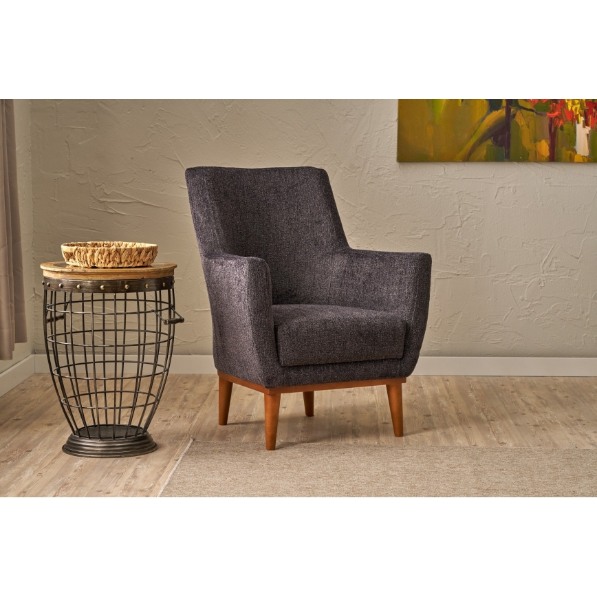 Fotoliu NUPI antracit