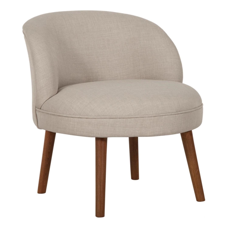 Fotoliu pentru copii KUNI, crem