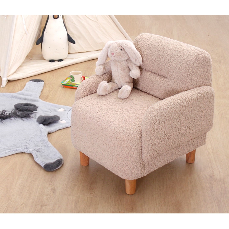 Fotoliu pentru copii LORY, roz