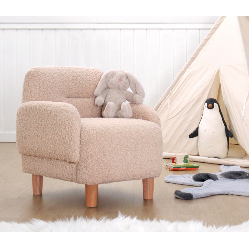 Fotoliu pentru copii LORY, roz