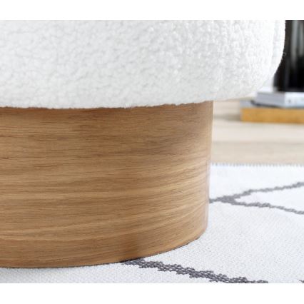 Fotoliu pentru copii RIKI 40x47 cm alb