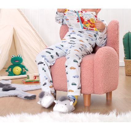 Fotoliu pentru copii TOBI, roz