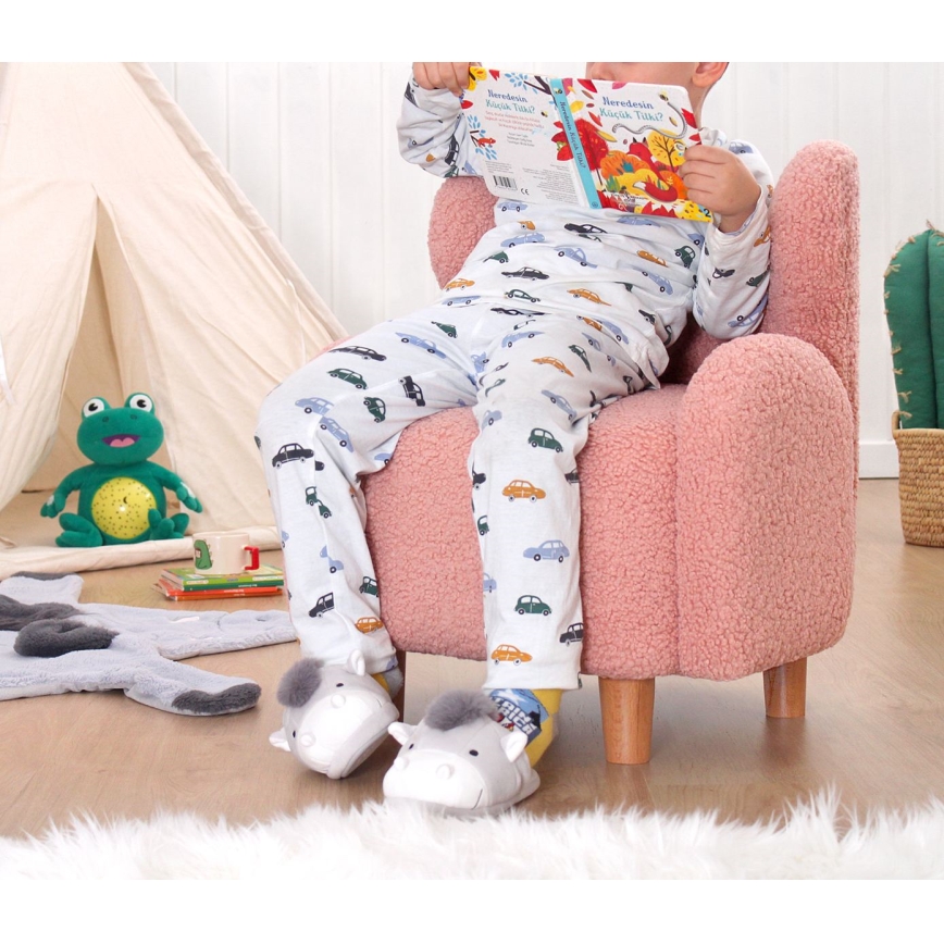 Fotoliu pentru copii TOBI, roz