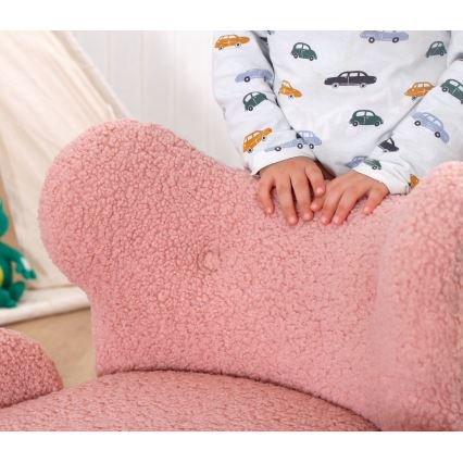 Fotoliu pentru copii TOBI, roz